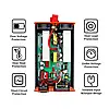 Інвертор чистий синус DATOUBOSS PSW1000 1000W 2000W 12В DC - 220В AC 50Гц, LCD-дисплей, Пульт ДК, фото 9