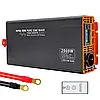 Інвертор чистий синус DATOUBOSS PSW2000 2000W 4000W 12В DC - 220В AC 50Гц, LCD-дисплей, Пульт ДК, фото 2