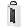 Павербанк Power Bank Baseus 65W 20000mAh Adaman Metal Digital Display QC3.0+PD3.0 2USB-A+Type-C, Кабель Type-C, фото 10