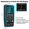 Осцилограф мультиметр HANMATEK HO52 2 х 50 МГц, 250 МВ/с, DMM, фото 6