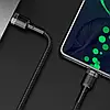 Кабель Baseus Cafule Data Cable USB Type-C to Type-C 100W 20V 5A, QC4.0+PD2.0, 1м, Нейлонове обплетення, Чорний, фото 4