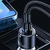 Автомобільний зарядний пристрій Essager 100 W Car Charger (USB Type-C + USB Type-A) 100 Вт PD3.0 QC4.0, фото 3