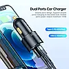 Автомобільний зарядний пристрій Essager 100 W Car Charger (USB Type-C + USB Type-A) 100 Вт PD3.0 QC4.0, фото 6