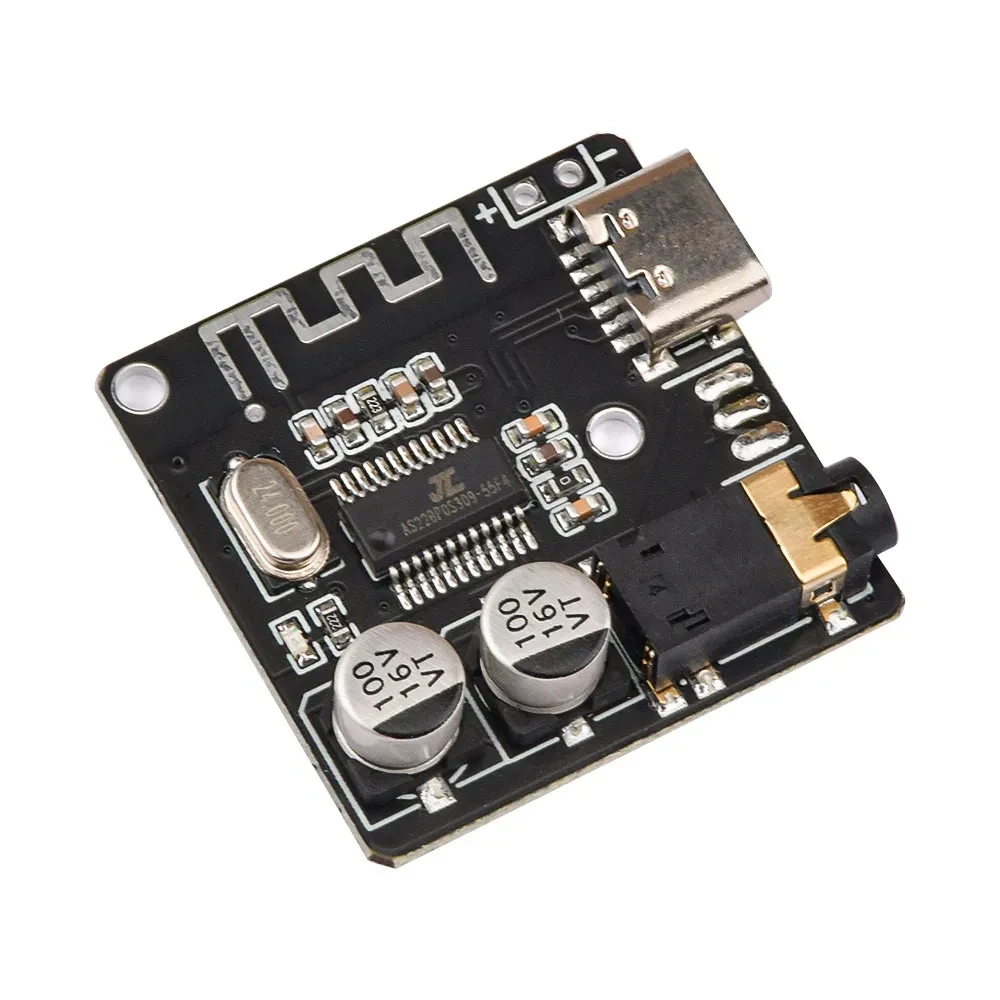 Аудіоприймач XY-BT-Mini VHM-314 Bluetooth 5.0 модуль Type-C, AUX, DC3.7-5V, фото 1