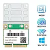 Wi-Fi адаптер Intel AX200 MPE-AX3000H Wi-Fi 6 802.11ax Mini PCI-E тридіапазонний 2.4G/5G/6G Bluetooth 5.2, фото 2