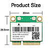 Wi-Fi адаптер Intel AX210 MPE-AXE3000H Wi-Fi 6E 802.11ax Mini PCI-E тридіапазонний 2.4G/5G/6G Bluetooth 5.3, фото 7