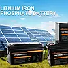 Акумулятор Jsdsolar LiFePo4 24V 100Ah 2560Wh Bluetooth Grade A 6000+ Батарея J24100 24В BMS 8S 25.6V 100A, фото 5