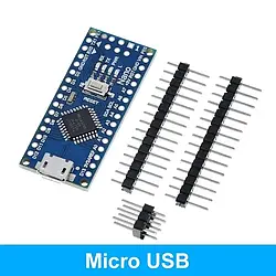 Arduino NANO V3.0, ATmega328P, CH340, 5В, 16МГц, MicroUSB