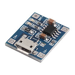 Модуль заряду Li-ion акумуляторів TP4056 MicroUSB