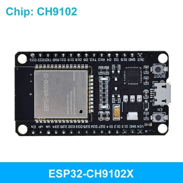 WiFi Bluetooth модуль NodeMCU ESP-32 ESP-WROOM-32S CH9102X 30Pin Micro-USB, фото 1