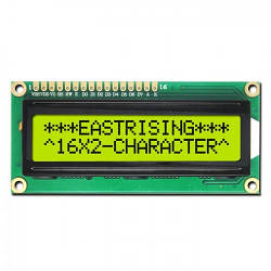 Дисплей LCD 1602 16x2 символьний HD44780, Зелена підсвітка