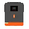 Гібридний сонячний інвертор PowMr 6200W POW-HVM6.2M-48V-N 6.2kW, 48В DC - 230В AC, 120A MPPT, On-Grid, UPS, фото 3