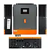 Гібридний сонячний інвертор PowMr 10200W POW-HVM10.2M - 48V 10.2kW, 48В DC - 230В AC, 160A MPPT, On-Grid, UPS, фото 10