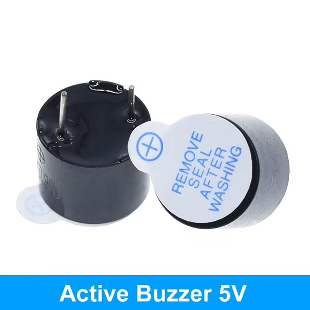 Зумер активний buzzer active 5V 2300Hz 5В 2300Гц спікер 12х9.5мм, фото 1