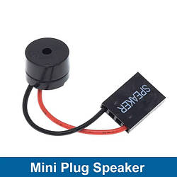 Зумер пасивний ПК buzzer passive PC Mini Plug Speaker 47R 2KHz 3-12V 47Ом 2кГц 3-12В спікер 12х8.5мм