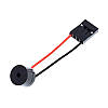 Зумер пасивний ПК buzzer passive PC Mini Plug Speaker 47R 2KHz 3-12V 47Ом 2кГц 3-12В спікер 12х8.5мм, фото 4