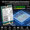 Wi-Fi адаптер Intel BE200 Wi-Fi 7 802.11be M.2 тридіапазонний 2.4G/5G/6G 8774Mbps Bluetooth 5.4 (BE200NGW), фото 2