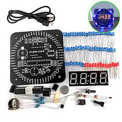 LED-годинник термометр будильник STC15W408AS DS1302 набір для збирання