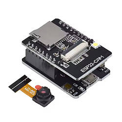 Модуль камери ESP32-CAM Wi-Fi Bluetooth OV2640 2MP плата адаптер CH340 MicroUSB