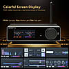 Аудіопідсилювач AIYIMA A80 2x300W TPA3255 ES9038 PFFB Bluetooth 5.2 QCC3040 aptX HD, ЦАП, S/PDIF, DC48V 5A, фото 3
