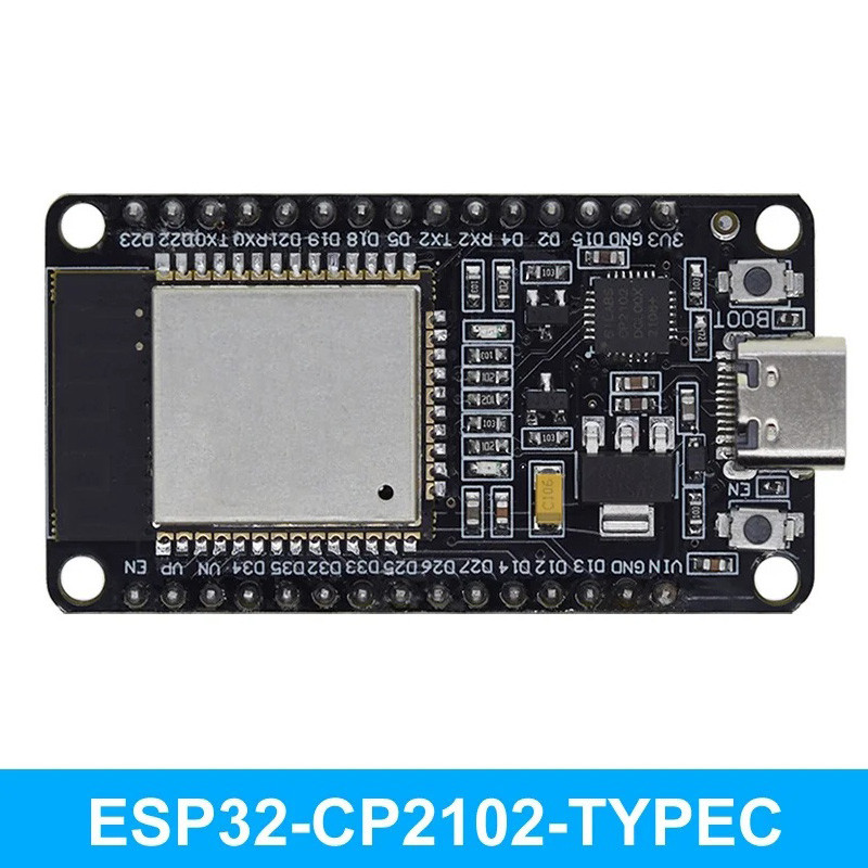 WiFi Bluetooth модуль NodeMCU ESP-32 ESP-WROOM-32S CP2102 30Pin USB Type-C, фото 1