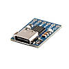 USB - TTL конвертер CP2102 3.3/5В USB Type-C (UART RS232 TTL), фото 3