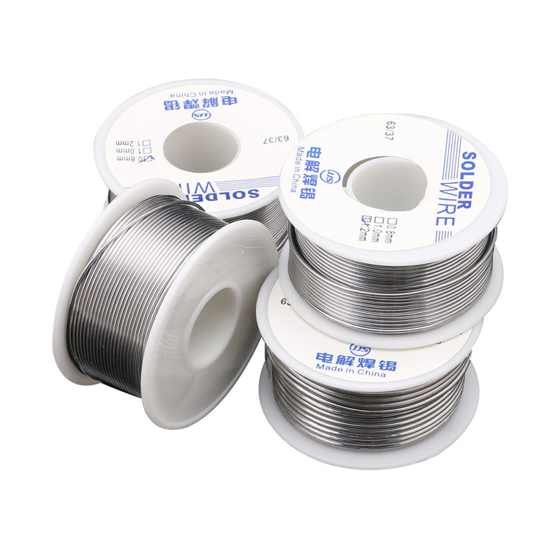 100 г Припій 0.8мм з флюсом 2% (63% SN 37% PB), фото 1