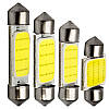 LED COB C5W, C10W, 39 мм, Лампа в автомобіль, Біла, фото 4